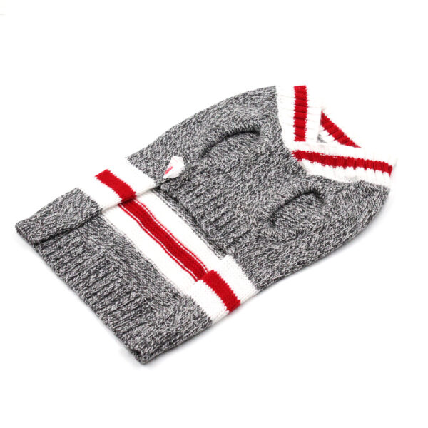 Dog Sweater Pet Knit Sweater Mixed Color Pet Sweater Pet Clothes - Image 7