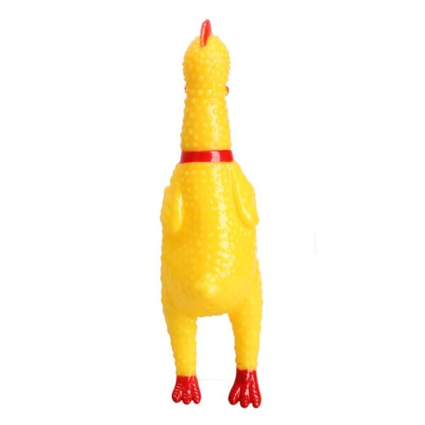 Screaming Chicken Squeaky Toy – Funny Sound Toy for Dogs & Pets - Image 4