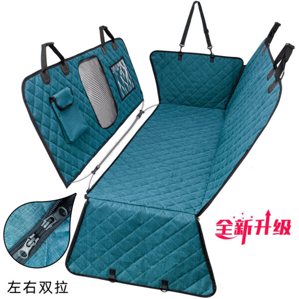 Divisible Waterproof Car Seat Pad for Rear Seats - Suitable for Pets and Humans, Thickened and Water-Resistant Automotive Backseat Pet Pad - Image 12