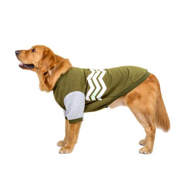 New Pet Clothing Dog Clothes Cotton Big Dog Wave Sweater Pet Supplies Pet Sweater Leisure - Image 3