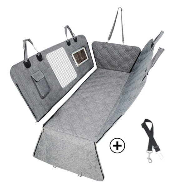 Divisible Waterproof Car Seat Pad for Rear Seats - Suitable for Pets and Humans, Thickened and Water-Resistant Automotive Backseat Pet Pad - Image 7