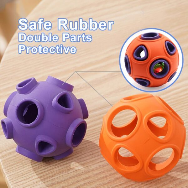 HOOPET Pet Dog Toys Toy Funny Interactive Ball Dog Chew Toy For Dog Ball Of Food Rubber Balls Pets Supplies - Image 3