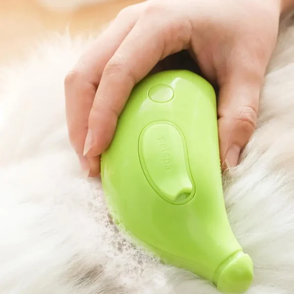 Grooming Brush for Pets Multifunctional Pet Grooming Tool Banana Shape Steamy Cat Brush for Hair Removal Grooming Pet for Pets - Image 3
