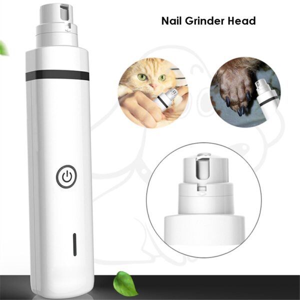 3-in-1 Pet Grooming Kit – USB Rechargeable Dog & Cat Hair Trimmer with Nail Grinder & Paw Clipper - Image 6