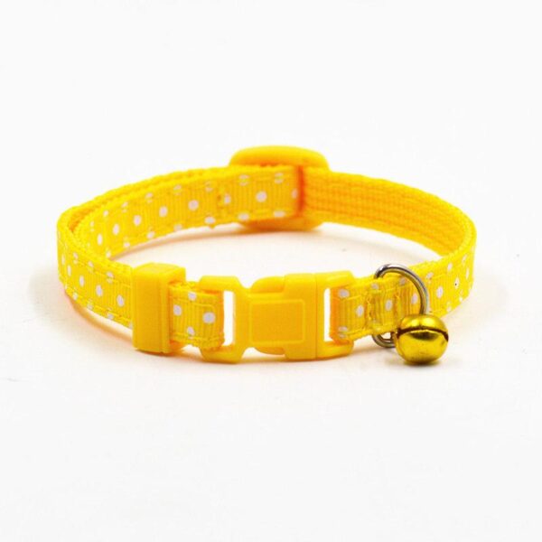 Sale 1Pc New Adjustable Dot Printed Little Dog Collars Cat Puppy Pets Supplies - Image 10