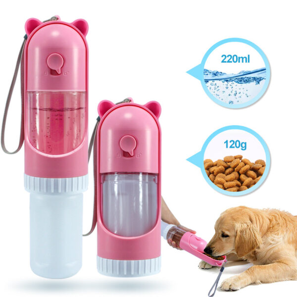 Outdoor Portable Pet Traveling Water Cup Food Feeding Cup Dog Water Dispenser Dual Purpose Water And Food Cup For Outdoor Pets - Image 3