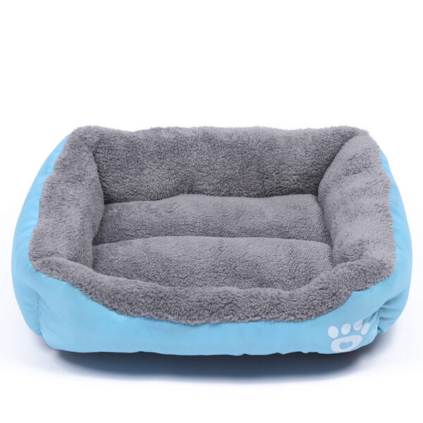 New, soft, and cozy fleece pet bed. Waterproof bottom. Suitable for small, medium & large pets. Keeps pets warm. - Image 9