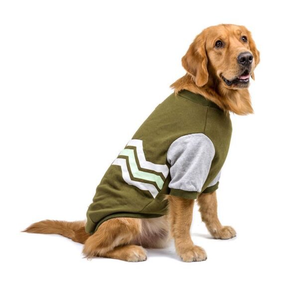 New Pet Clothing Dog Clothes Cotton Big Dog Wave Sweater Pet Supplies Pet Sweater Leisure - Image 4
