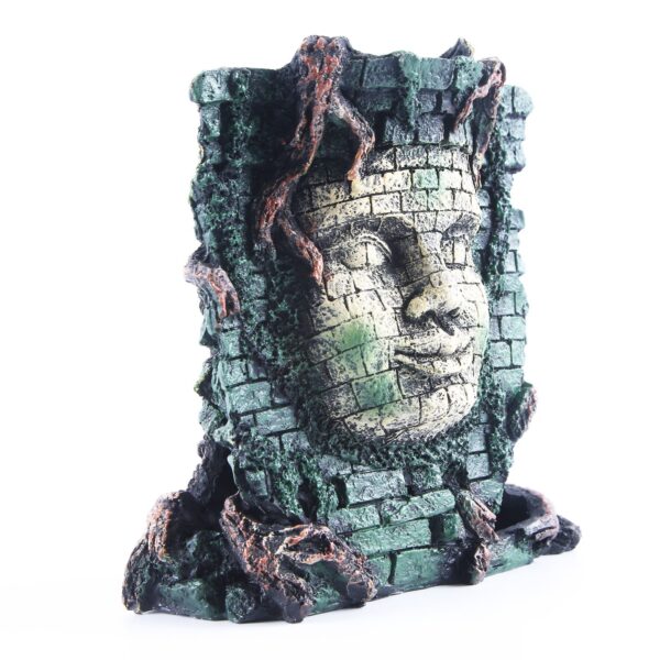 Aquarium fish tank ornaments, water grass landscaping resin skull reptile ornaments - Image 4