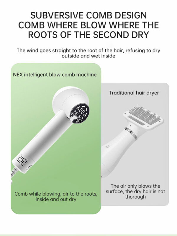 Smart Pet Hair Dryer Dog Golden Retriever Cat Grooming Hairdressing Blow & Comb Silent No Harm Pet Cleaning Supplies Pet Product - Image 6