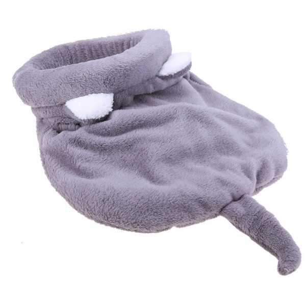 Winter Warm Fleece Pet Sleeping Bag – Foldable Bed for Small Dogs & Cats (Multiple Colors, 2 Sizes) - Image 3