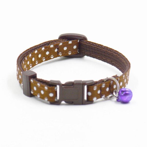 Sale 1Pc New Adjustable Dot Printed Little Dog Collars Cat Puppy Pets Supplies - Image 11