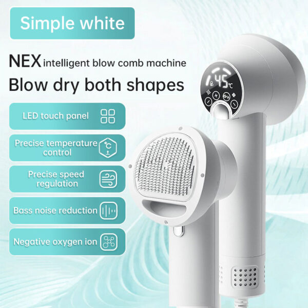 Smart Pet Hair Dryer Dog Golden Retriever Cat Grooming Hairdressing Blow & Comb Silent No Harm Pet Cleaning Supplies Pet Product - Image 2