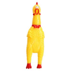 Screaming Chicken Squeaky Toy – Funny Sound Toy for Dogs & Pets