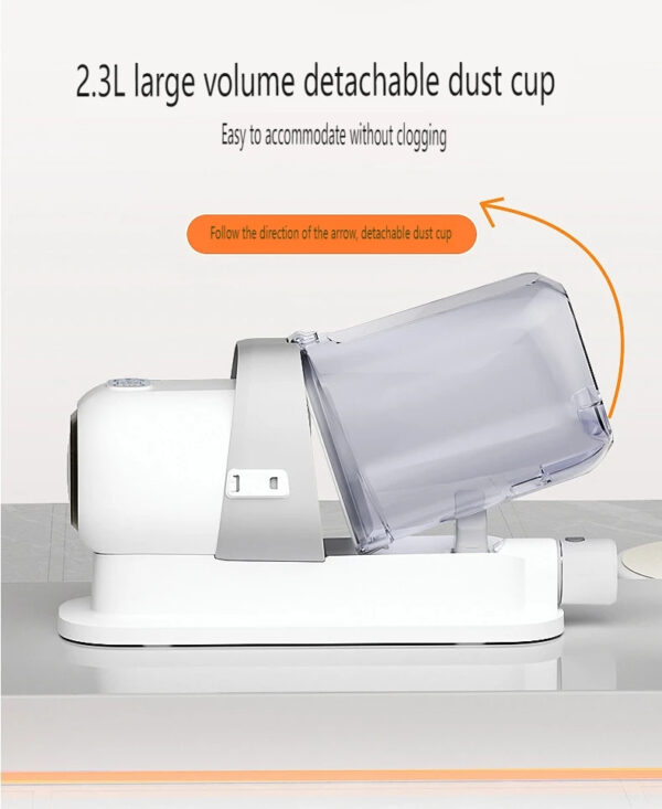 Pet Grooming Vacuum & Dog Grooming Kit with 2.3L Capacity Larger Pet Hair Dust Cup Dog Brush for Pet Hair Vacuum Cleaner - Image 6