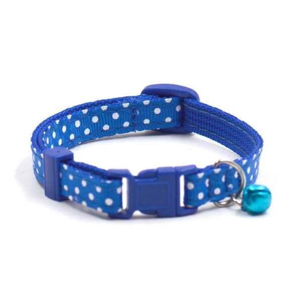 Sale 1Pc New Adjustable Dot Printed Little Dog Collars Cat Puppy Pets Supplies - Image 9