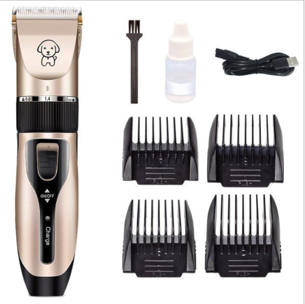 Clipper For Dog Clippers Dogs Grooming Clipper Kit USB Professional Rechargeable Low-Noise Pets Hair Trimmer Display Battery - Image 9