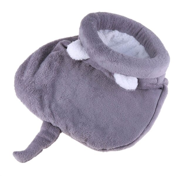 Winter Warm Fleece Pet Sleeping Bag – Foldable Bed for Small Dogs & Cats (Multiple Colors, 2 Sizes) - Image 4