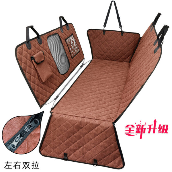 Divisible Waterproof Car Seat Pad for Rear Seats - Suitable for Pets and Humans, Thickened and Water-Resistant Automotive Backseat Pet Pad - Image 15