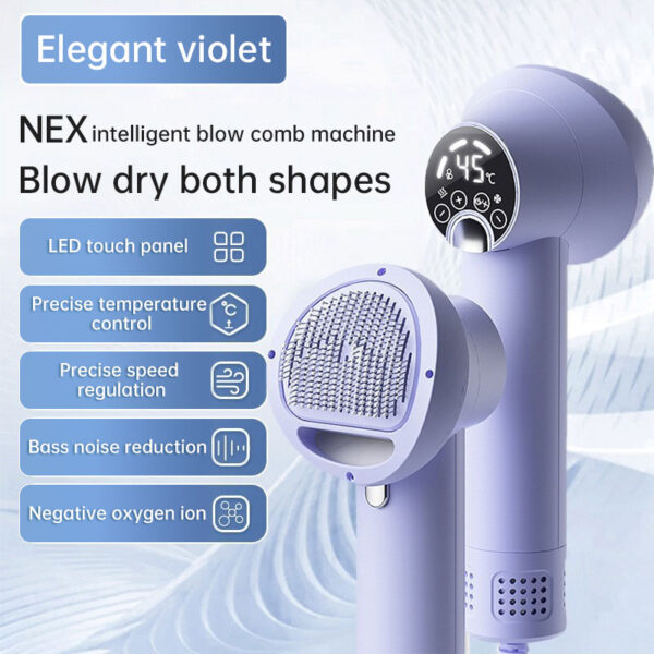 Smart Pet Hair Dryer Dog Golden Retriever Cat Grooming Hairdressing Blow & Comb Silent No Harm Pet Cleaning Supplies Pet Product - Image 25