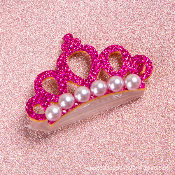 New Pet Products Cat Frog Clip Crown Pearl Head Teddy Pet Head Flower Hair Clip Pet Products Headwear - Image 7