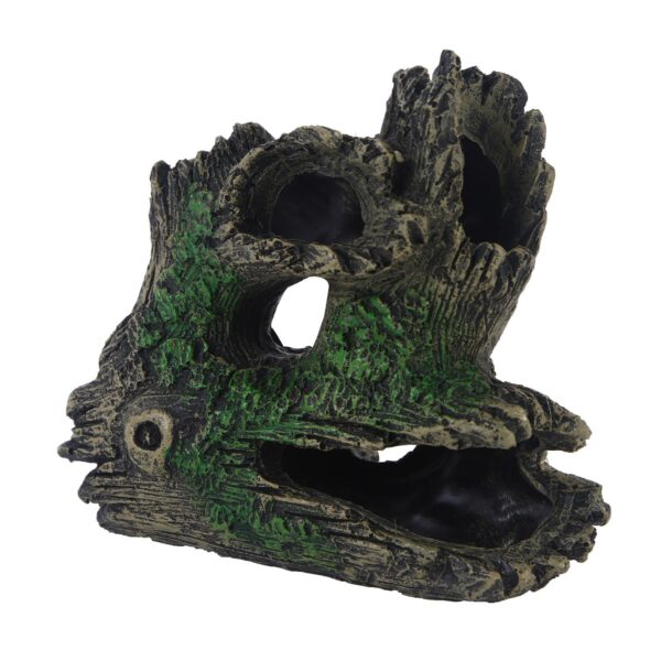 Water grass landscaping resin skull reptile toy shelter aquarium fish tank ornaments - Image 3