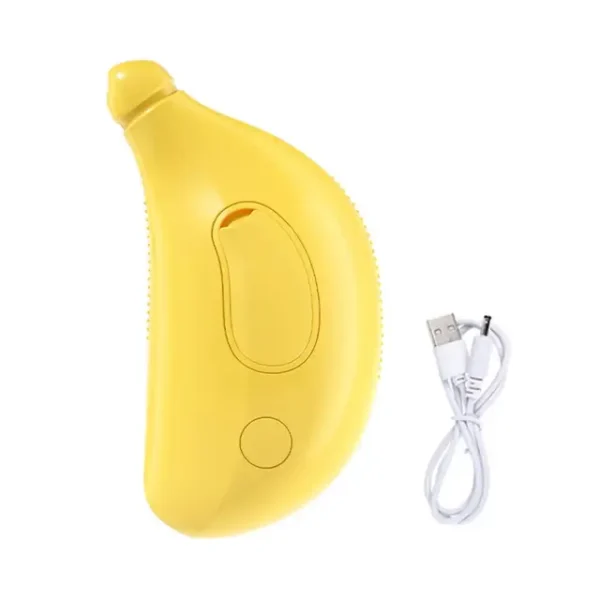 Grooming Brush for Pets Multifunctional Pet Grooming Tool Banana Shape Steamy Cat Brush for Hair Removal Grooming Pet for Pets - Image 7