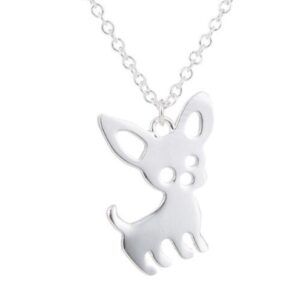Cute Chihuahua Pet Pendant Necklaces