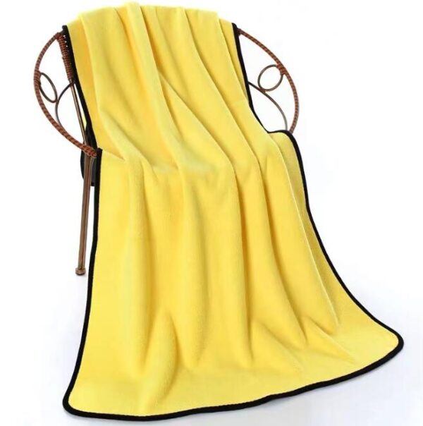 Quick-drying Towels for Pet/Dog/Cat Soft Fiber Towels Water-absorbent Bath Towel Convenient Pet Shop Cleaning Towel Pet Supplies - Image 6