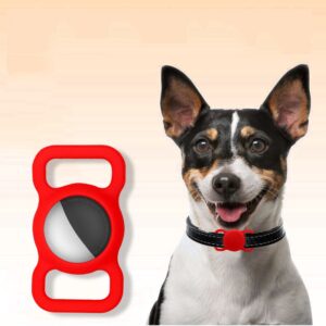 Airtag Protective Case for Lost Pets and Dogs Silicone Apple Tracker Protective Case
