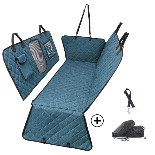 Divisible Waterproof Car Seat Pad for Rear Seats - Suitable for Pets and Humans, Thickened and Water-Resistant Automotive Backseat Pet Pad - Image 14