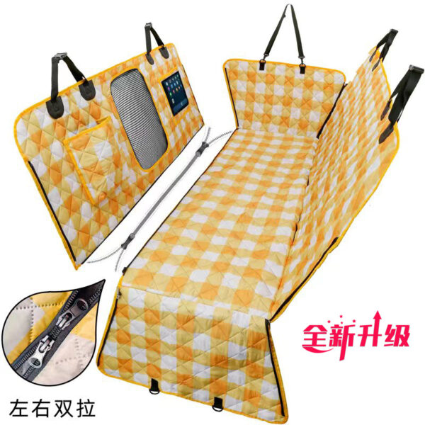 Divisible Waterproof Car Seat Pad for Rear Seats - Suitable for Pets and Humans, Thickened and Water-Resistant Automotive Backseat Pet Pad - Image 21