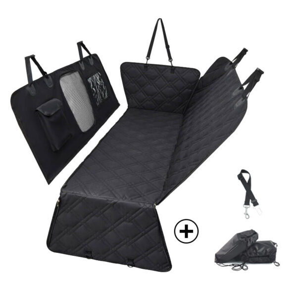 Divisible Waterproof Car Seat Pad for Rear Seats - Suitable for Pets and Humans, Thickened and Water-Resistant Automotive Backseat Pet Pad - Image 11