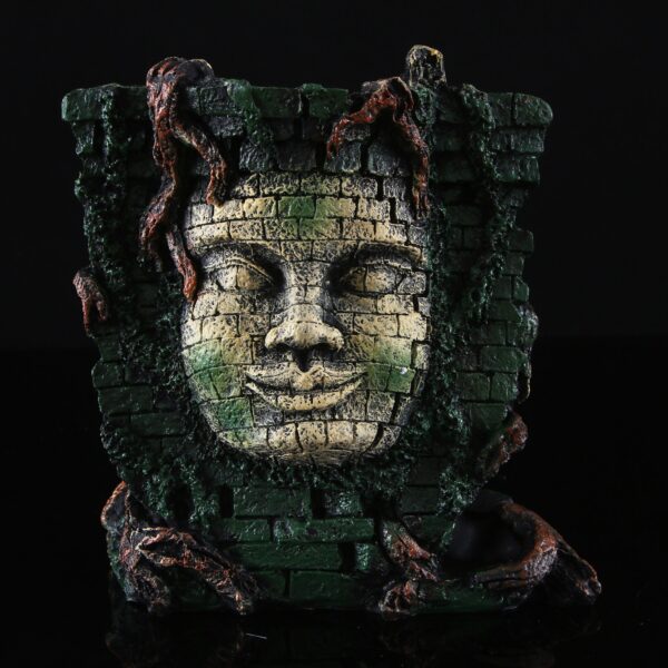 Aquarium fish tank ornaments, water grass landscaping resin skull reptile ornaments - Image 5