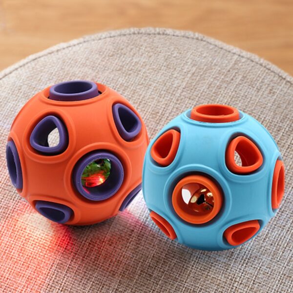 HOOPET Pet Dog Toys Toy Funny Interactive Ball Dog Chew Toy For Dog Ball Of Food Rubber Balls Pets Supplies - Image 4