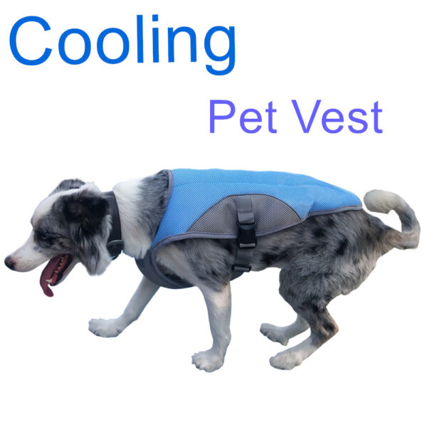 Summer Pet Heatstroke Prevention Vest Pet Dog Cool Clothes Outdoor Pet Dog Clothes Wholesale Dog Cooling Clothes - Image 4
