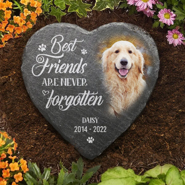 Loss Of Dog - Personalized Custom Pet Memorial Stone - Image 4