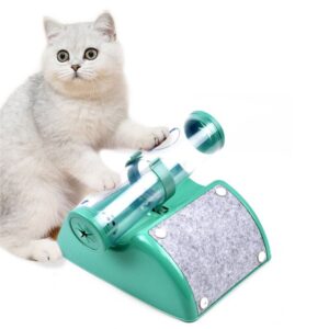 3-in-1 Interactive Cat Toy – Astronomical Tube Ball for Feeding, Playing & Claw Grinding