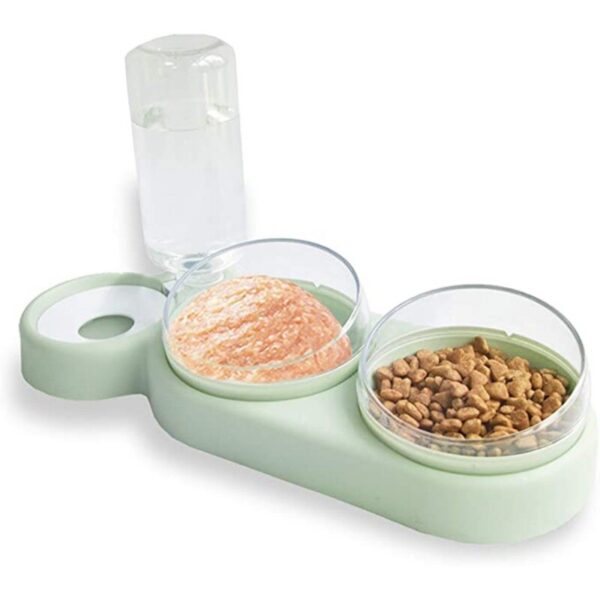 Pet Dog Cat Automatic Feeder Bowl for Dogs Drinking Water Bottle Kitten Bowls Slow Food Feeding Container Supplies - Image 5